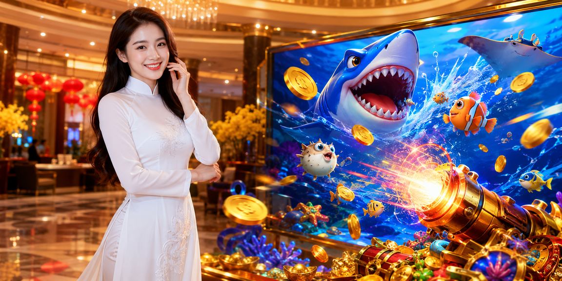 Trò chơi Bắn cá trực tuyến phong cách Mekong tại 578
